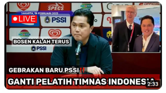 Cek Fakta: Erick Thohir Pecat Shin Tae-yong, Tunjuk Arsene Wenger jadi Pelatih Timnas, Benarkah?