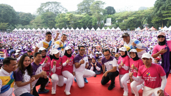 Kemeriahan Saat Ridwan Kamil dan Bima Arya Hadiri Festival SoKlin Softergent Double Perfume di Bogor