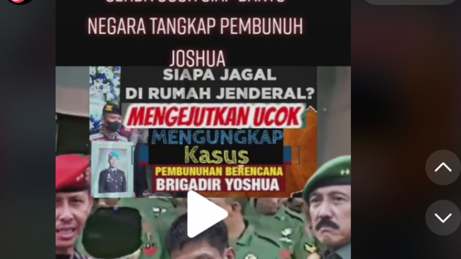 TNI dan Polri Akan Buru Pengunggah Video Viral Pernyataan Serda Ucok yang Akan Mencari Pembunuh Brigadir J