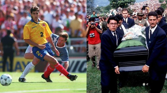 Mengingat Lagi Saat Taruhan di Meja Judi Antarkan Andres Escobar Temui Sang Pencipta