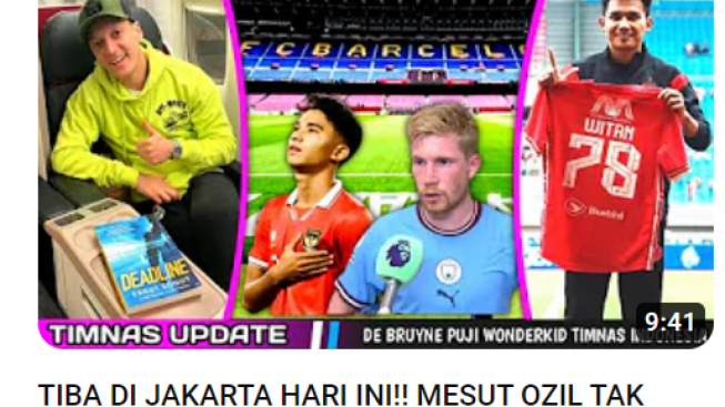 Cek Fakta: Hari Ini Mesut Ozil Tiba di Jakarta, Tak Sabar Bela Indonesia, Benarkah?