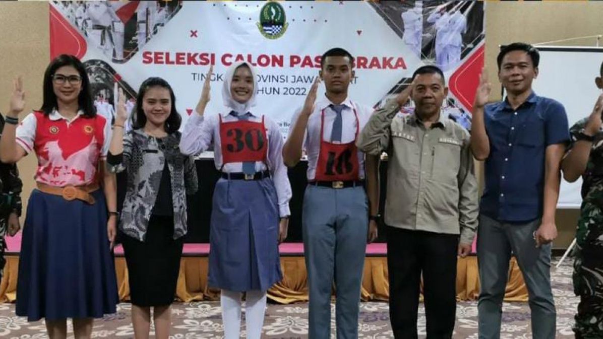 Nadya Youtuna siswi SMAN 1 Cianjur yang lolos wakili Jabar jadi anggota Paskibraka Nasional [Foto Istimewa (Dok. Instagram/ SMAN 1 Cianjur)]