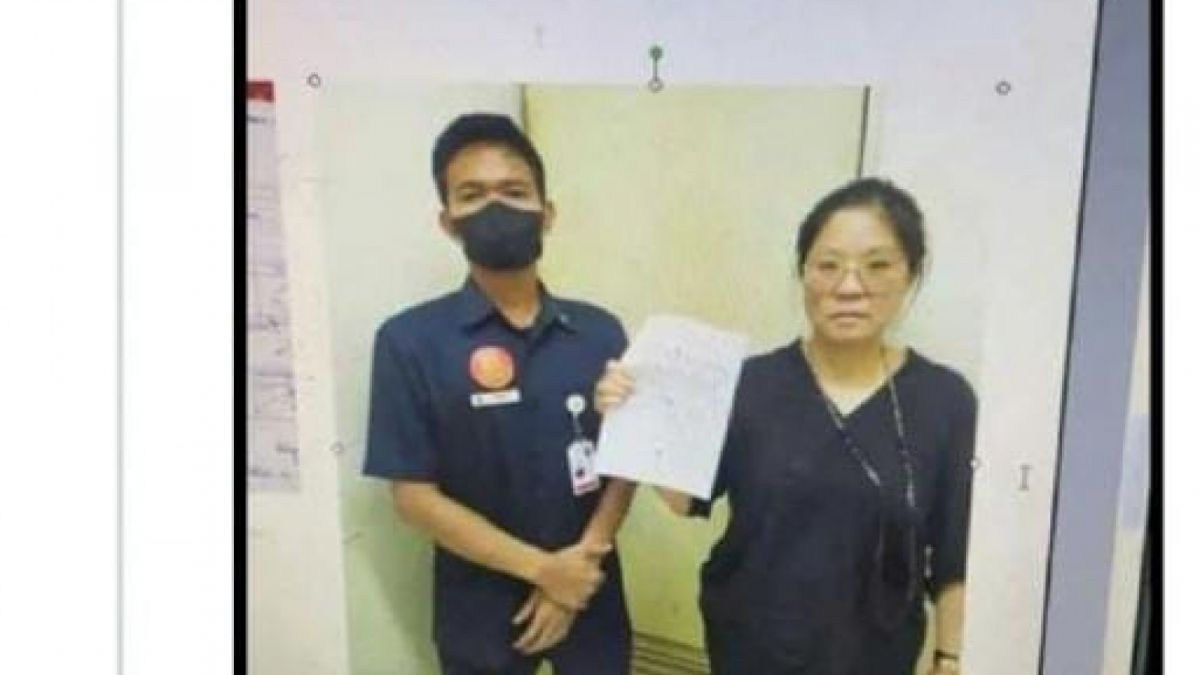 Foto tangkapan layar yang diduga wanita bernama Mariana @zoelfick [FOTO ISTIMEWA]