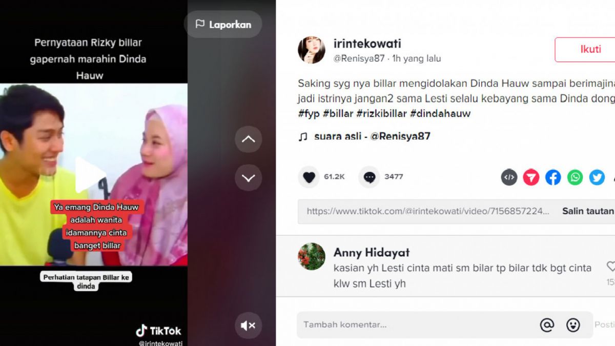 Rizky  Billar dan Dindahauw