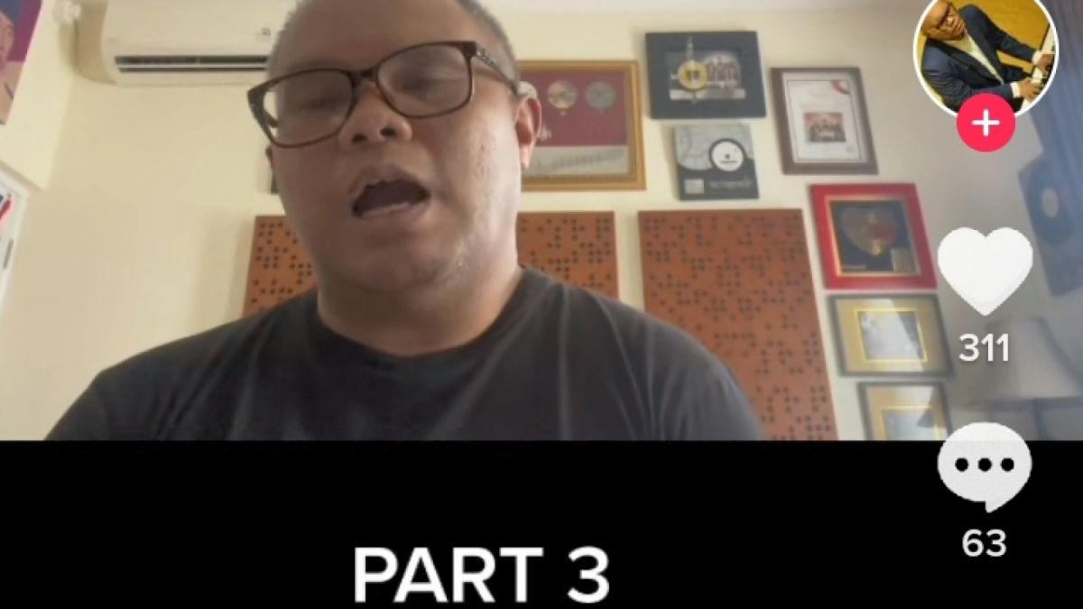 Soundsfest 2022 di Bekasi, dapat teguran dari ex pianis Kerispatih Badai. Hal itu dilatarbelakangi dengan adanya pernyataan pihak Soundsfest kepada Badai. [Tangkapan layar TikTok]