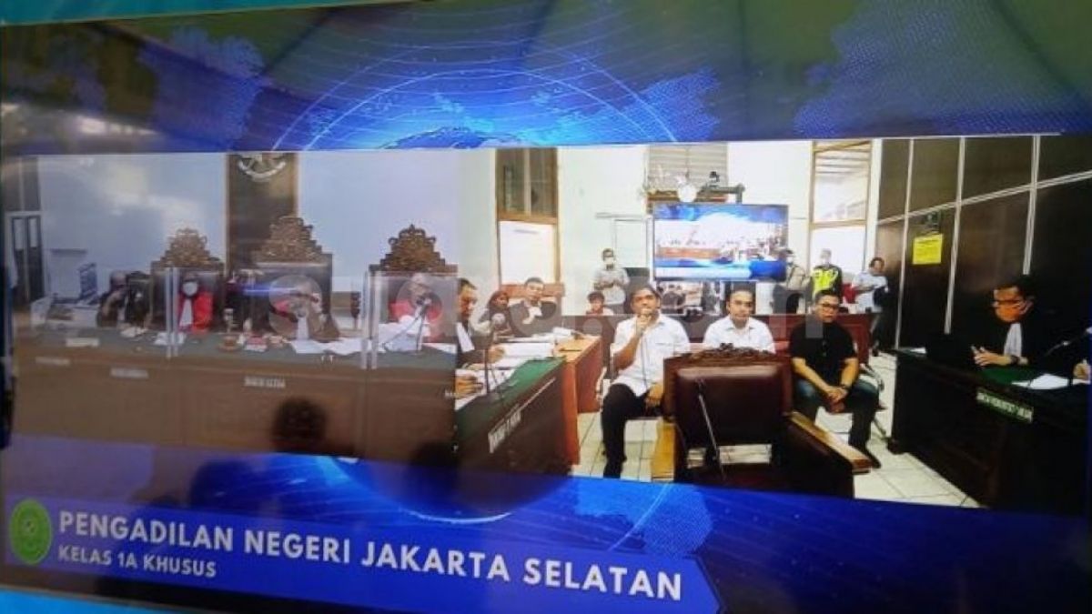 Mantan Kasat Reskrim Polres Jaksel Ridwan Soplanit saat menjadi saksi dalam kasus dugaan pembunuhan berencana Brigadir J [Foto: Dok Suara.com - Yosea Arga Pramudita]