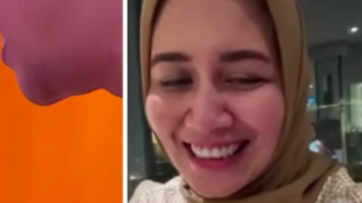 Sosok wanita yang kini sedang dekat dengan Wakil Bupati Bandung Sahrul Gunawan. [Foto: Tangkapan Layar Youtube Trans TV Official]
