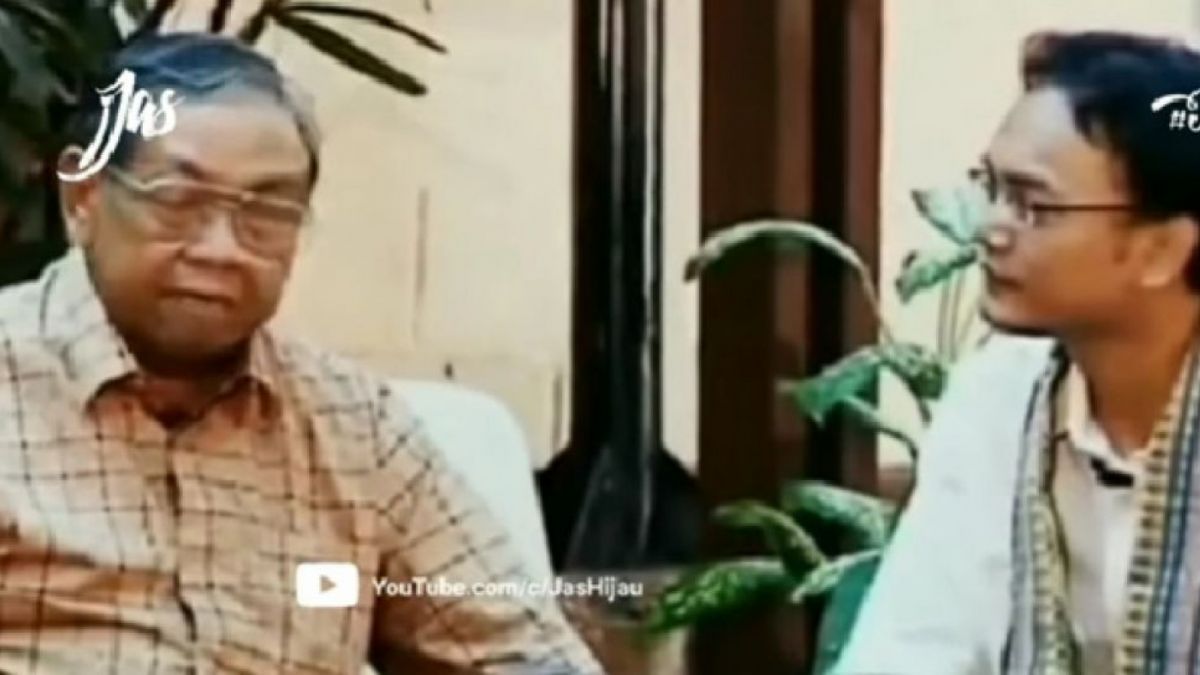 Cuplikan video Gus Dur bahas soal Nyi Roro Kidul dipaksa pakai jilbab [Jas Hijau / YouTube]