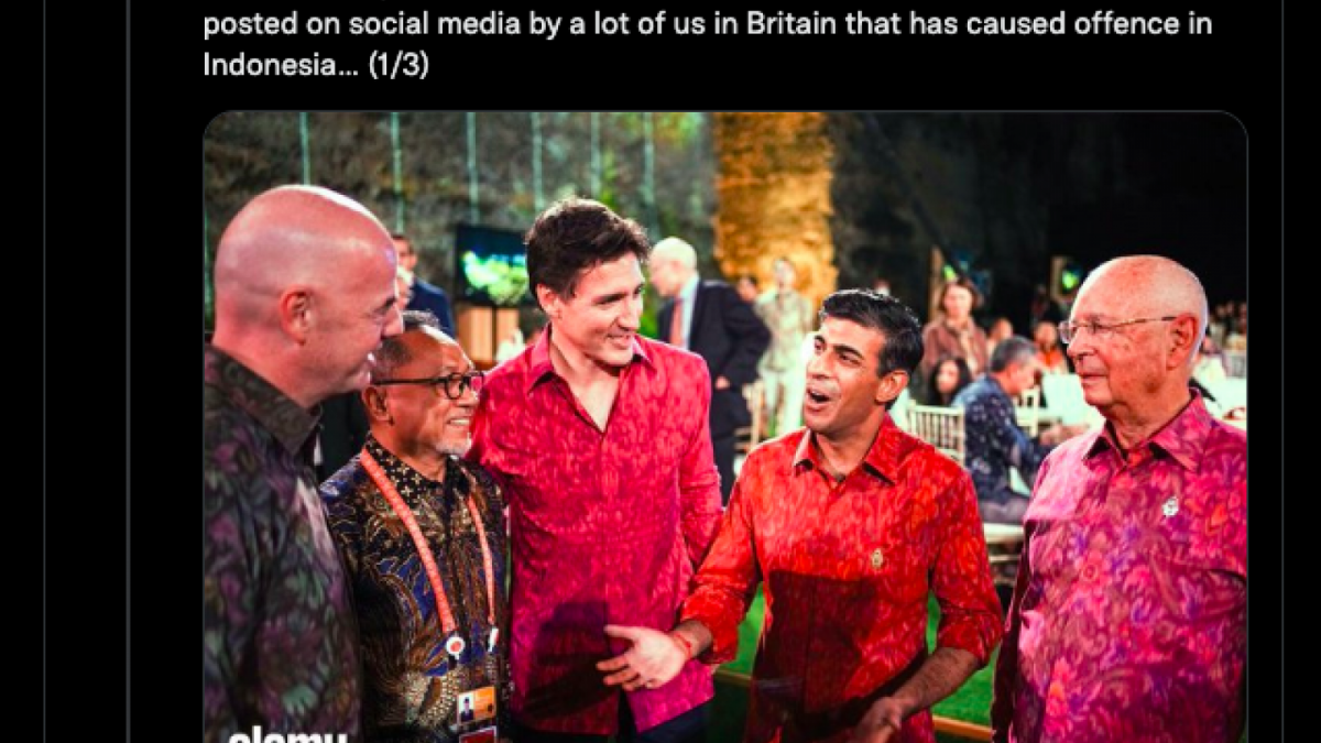 Klarifikasi dari Youtube Inggris yang diduga menghina Batik Indonesia [Foto Tangkapan Layar akun Twitter]