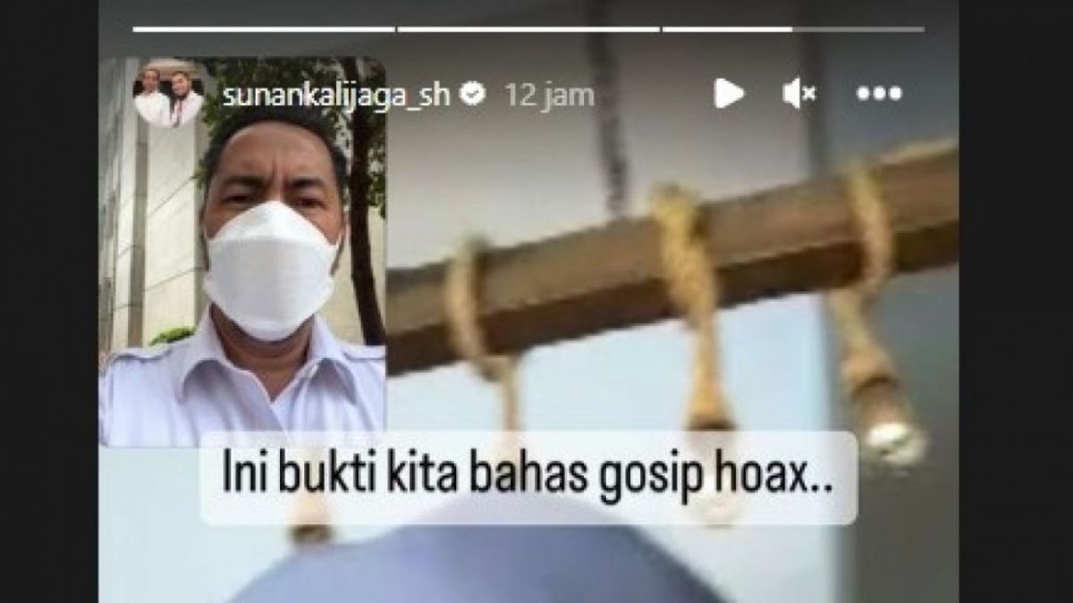 Unggahan Sunan Kalijaga (Instagram)