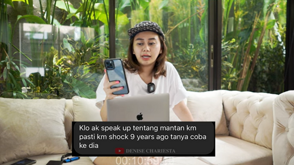 Denise Chariesta ungkap penyebab RD bersikap dingin dengan istrinya [YouTube Denise Chariesta]