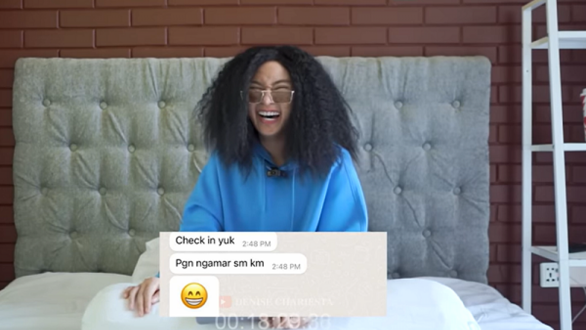 Denise Chariesta memaki-maki Deddy Corbuzier [YouTube Denise Chariesta]