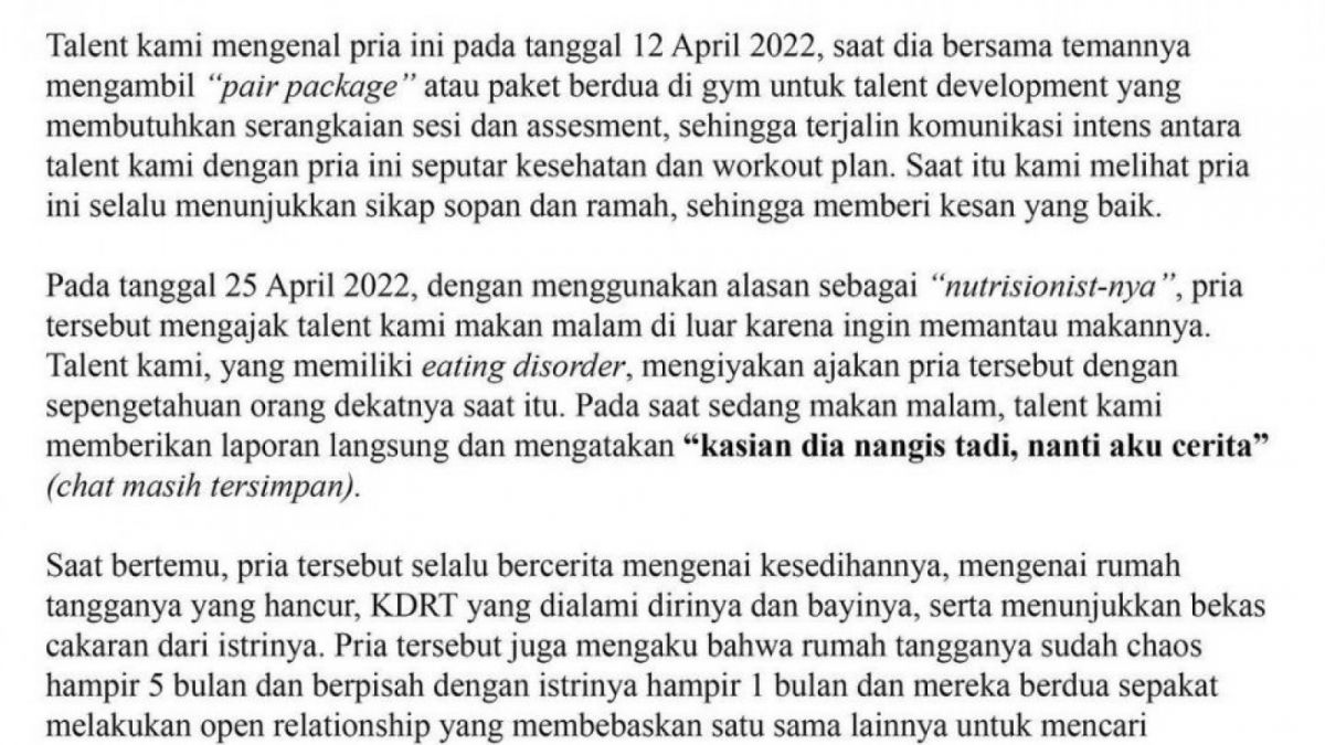 8 Hal Penting Soal Isu Arawinda Kirana KITE Entertainment Disebut Pelakor [Instagram/@kite.entertainment]
