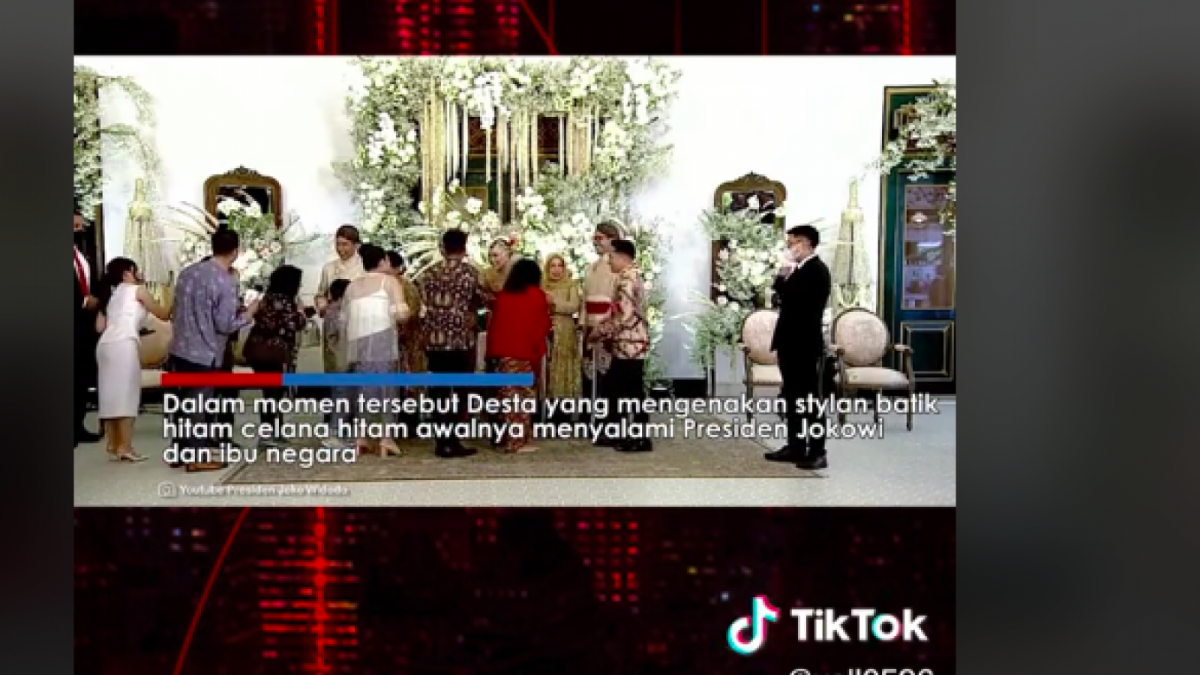 Desta dan Kaesang bercanda hingga membuat Paspampers bereaksi [Foto: Tangkapan Layar Youtube]