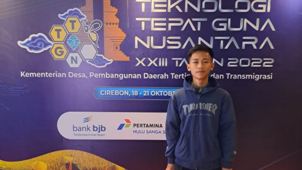 Asep Pamil Sultoni ikut serta dalam Teknologi Tepat Guna Nusantara tingkat nasional di Cirebon