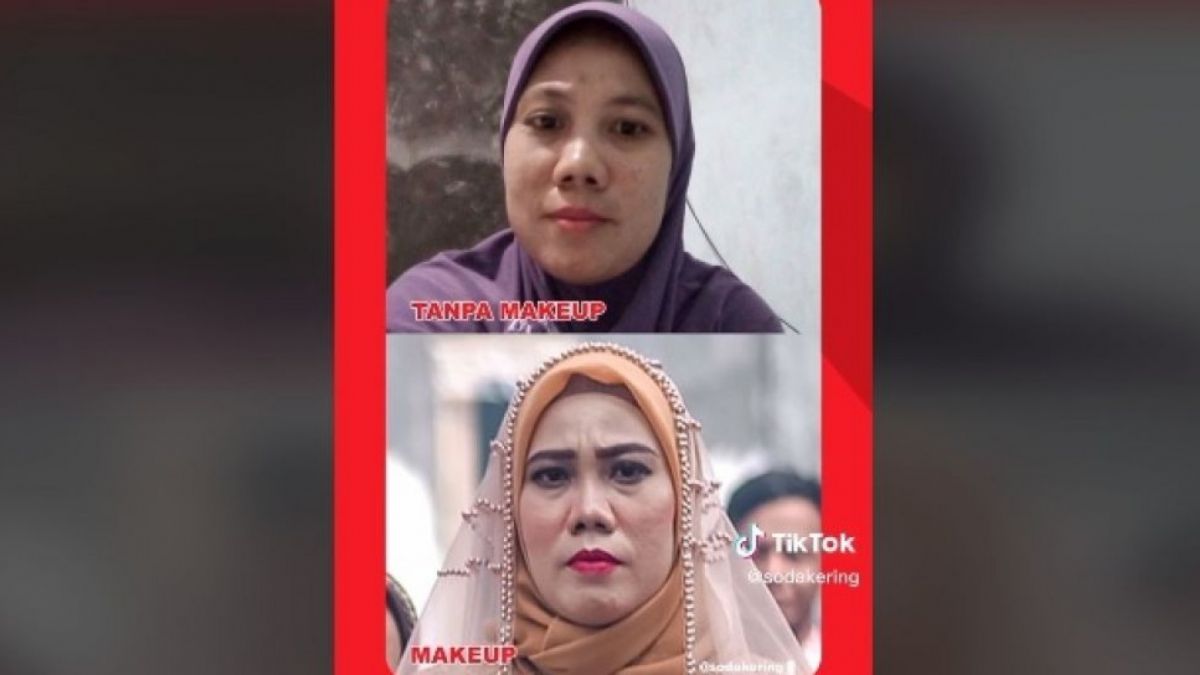 Ibu kandung Norma Risma yang dituduh selingkuh dengan Rozi sebagai menantunya sendiri. [Foto: TikTok/@sodakering]