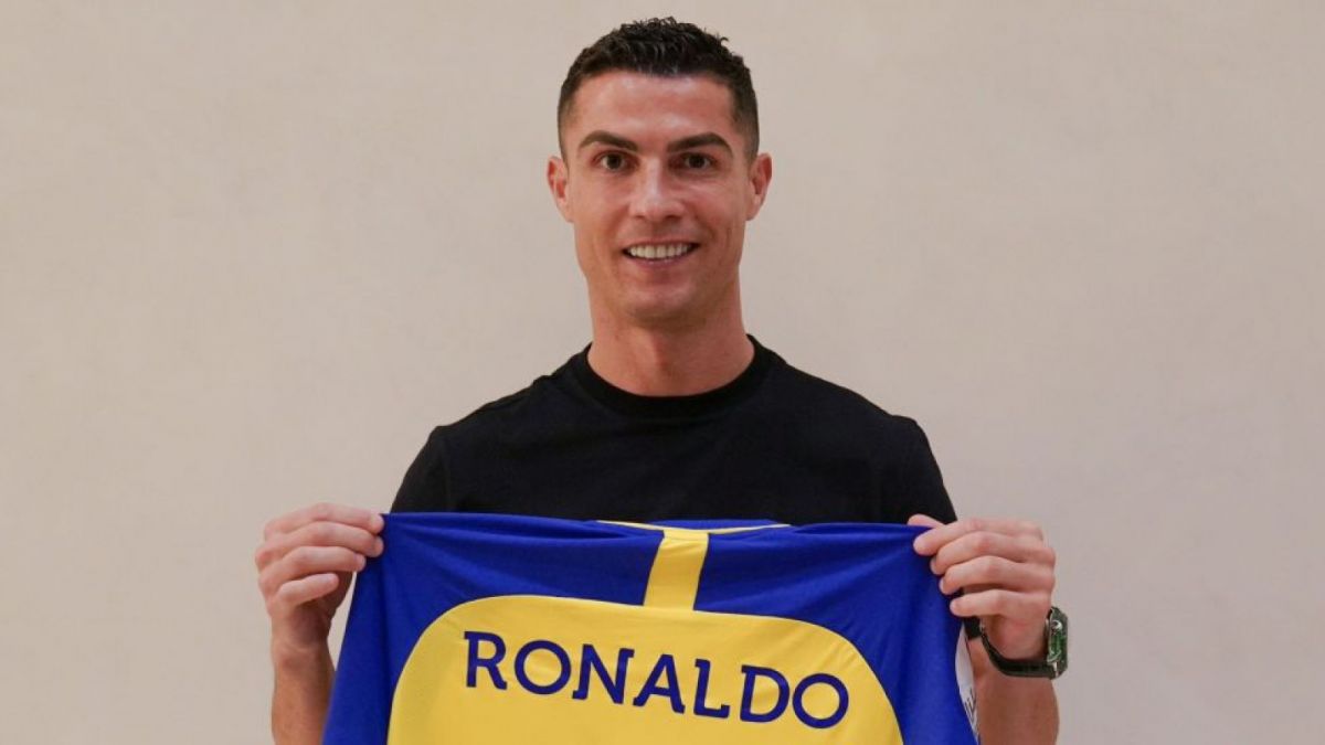 Cristiano Ronaldo resmi bergabung dengan klub Arab Saudi, Al Nassr [Twitter/@AlNassrFC_EN]