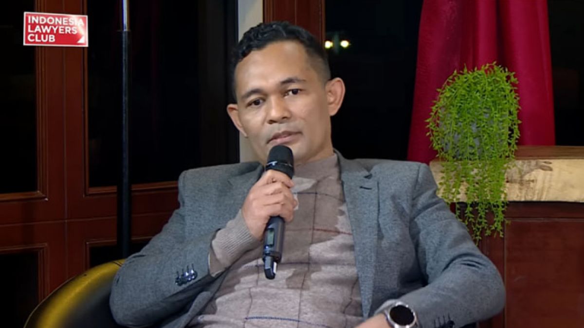 Pengamat politik, Boni Hargens, menyebut Anies Baswedan sebagai bacapres fantasi. [Youtube Indonesia Lawyers Club]