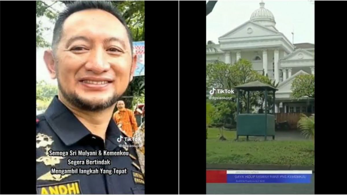 Kepala Bea dan Cukai Makassar Andhi Pramono memberikan penjelasan terkait dengan rumah mewah yang dimilikinya hingga viral di media sosial. [Foto: Twitter]