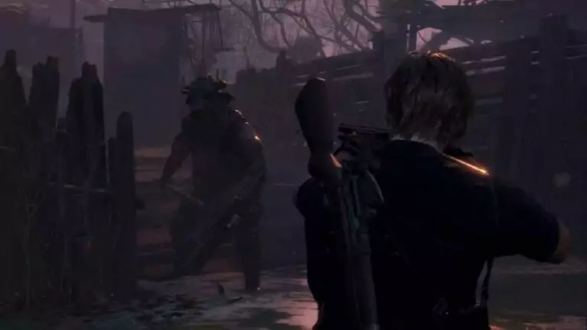Resident Evil 4 Remake, akan terdapat musuh baru pria berotot yang terlihat seperti Minotaur dengan palu besarnya [dailyspin.id]