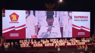 Agenda Pertama Rapimnas Minta Kesediaan Ketum Gerindra Prabowo Subianto Jadi Capres di Pilpres 2024