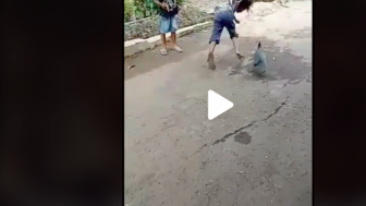 Video Viral Dora Versi Lokal Mau Jadi Pahlawan Malah Alami Nasib Sial, Netizen Dibuat Ketawa