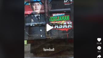 Viral Sopir Lukis Brigadir J Korban Kekejaman sang Atasan di Truk, Netizen Salut: Indonesia Mengenangmu