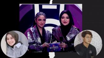 Dewi Persik dan Nathalie Holscher Kaget saat Bacakan Penghargaan untuk Rizky Billar