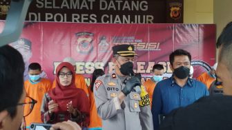 Tak Ada Kapoknya, Polres Cianjur Kembali Ciduk Pengedar Narkoba 1 Wanita Turut Dibekuk