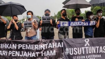 Polisi Hapus Video yang Disebut Bukti Tragedi Kanjuruhan Malang dari Suporter Aremania Tidak Profesional