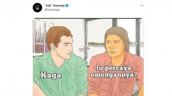 Anak Jokowi Kasih Meme Soal Gas Air Mata Tidak Mematikan