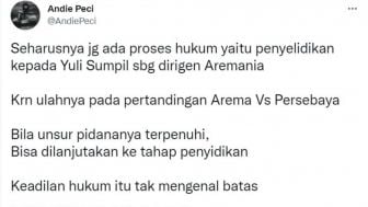 Pentolan Bonek Minta Dirigen Aremania Diperiksa Polisi