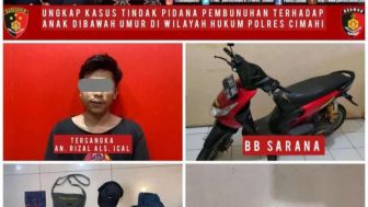 Begini Rupa Pisau yang Digunakan Pelaku Penusukan Bocah Perempuan di Cimahi