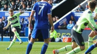 Manchester City Kembali ke Puncak Klasemen Liga Inggris Setelah Tumbangkan Leicester City dengan Skor Tipis 0-1