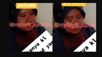 Perempuan Pembela Lesti Kejora dan Rizky Billar dan Hina Dewi Perssik Lemas di Polsek, Berjuang Sendiri Jadinya