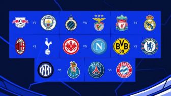 Sajian Indah 16 Besar Liga Champions 2022/2023 Liverpool vs Real Madrid, PSG vs Bayern Munich