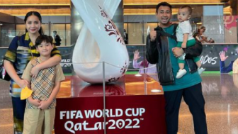 Argentina Kalah, Rafathar Tetap Senang Nonton Langsung Lionel Messi di Stadion