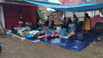 Bupati Tolong, Warga Desa Mangunkerta di Posko Pengungsian Korban Gempa Cianjur Butuh Bantuan Ini Segera