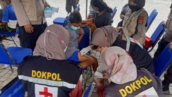 ODGJ Tak Luput dari Pelayanan Nakes di Posko Pengungsian Korban Gempa Cianjur