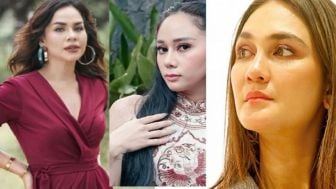 Ogah Komentari Soal Dugaan Perselingkuhan Suami Ayu Dewi, Melaney Ricardo dipuji Denise Chariesta