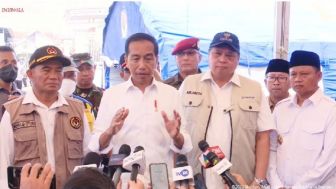 Korban Gempa Cianjur di Pengungsian Sudah Kerepotan saat Hujan, Presiden Jokowi Ingin Relokasi Selesai Cepat