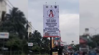 Viral! Wali Kota Depok Diroasting Netizen Gegara Baliho Terimakasih atas Pembangunan Underpass Dewi Sartika