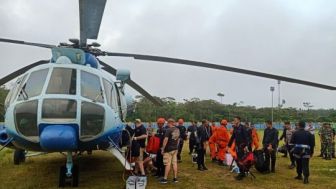 Kapolda Jambi Utamakan Anak Buahnya dalam Proses Evakuasi Pasca Pendaratan Darurat Helikopter