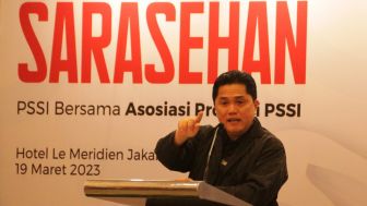 Erick Thohir Ajak Asprov PSSI untuk Fokus Pembinaan Pemain Usia Muda