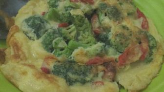 Resep Sahur Omelet Brokoli Keju, Kaya Protein dan Gurih