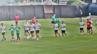 Jelang FIFA Matchday, Media Argentina Soroti Latihan Timnas Indonesia, Unik dan Tidak Biasa!