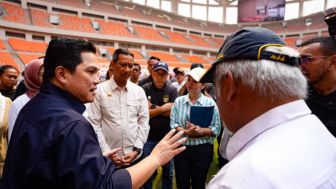 Ketum PSSI Erick Thohir Khawatir JIS Bikin Penonton Tidak Selamat, Kolaborasi adalah Kunci!