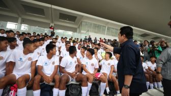 Sinergi dengan Dennis Wise, Erick Thohir Pastikan Indonesia akan Gunakan Tim Garuda Select di Piala Dunia U17