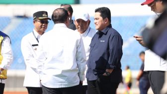 PSSI Lakukan Seleksi di Si Jalak Harupat Bandung, Erick Thohir Kena Sentil soal Pemain Papua