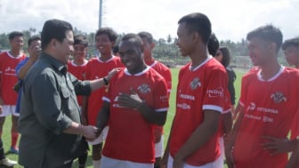 Pemerintah Salurkan Bantuan Rp399,5 Miliar untuk TC Timnas Indonesia U-17